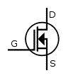 MOSFET à déplétion type N